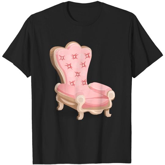 Discover Pink Royal Chair From Glitch T Shirt