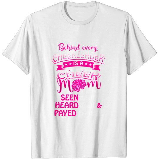 Discover Cheer Cheerleading Cheerleader Mom Gift Present T Shirt