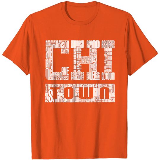 Discover Chi Town Streets Chicago Hoody Clothing Apparel T Shirt