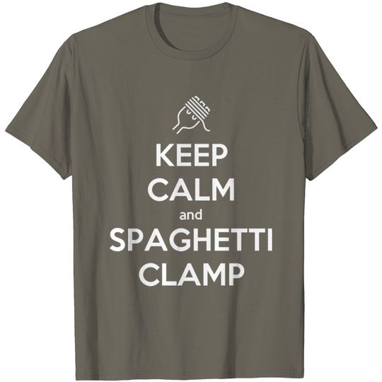 Discover Keep Calm And Spaghetti Clamp Funny Italian Lover T Shirt