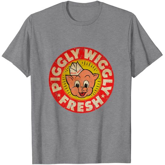 Discover Vintage Piggly Wiggly - Wiggly - T-Shirt