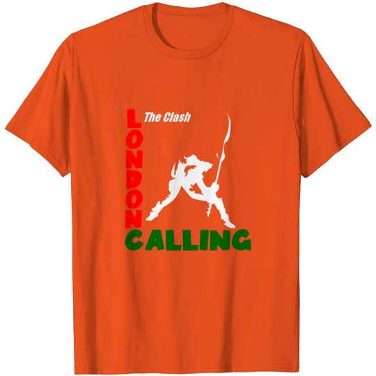 Discover London Calling The Clash Ngeprunk T Shirt