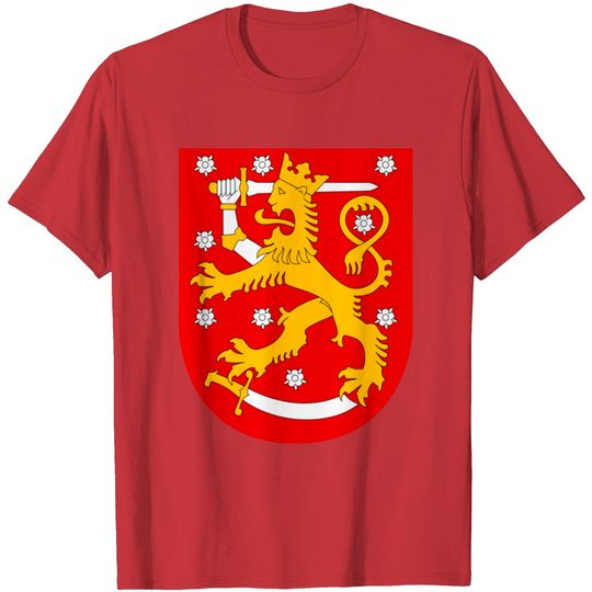Discover Finland Suomi Lion T Shirt