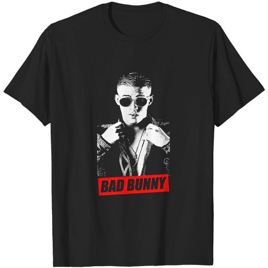 Discover Bad Bunny Fashion Men Short Sleeve Novelty Summer T-Shirt