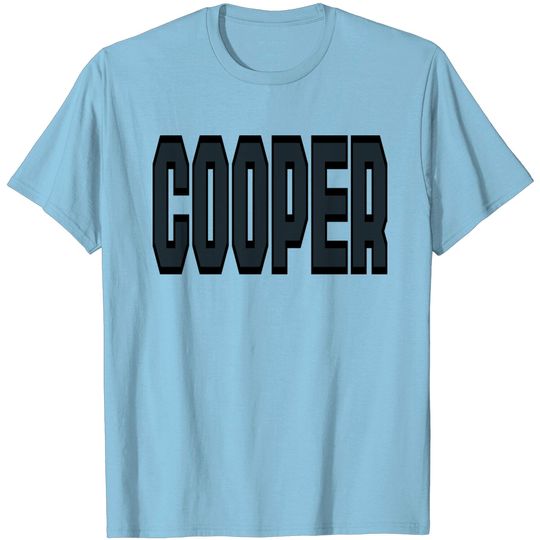 Discover Cooper T Shirt, Cooper T Shirt