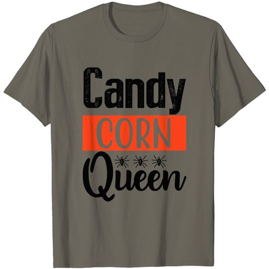 Discover Candy Corn Queen T Shirt