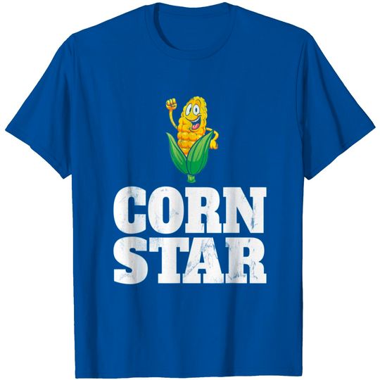 Discover Funny Farm Food Shirt Corny Cob Farmer Corn Star T Shirt