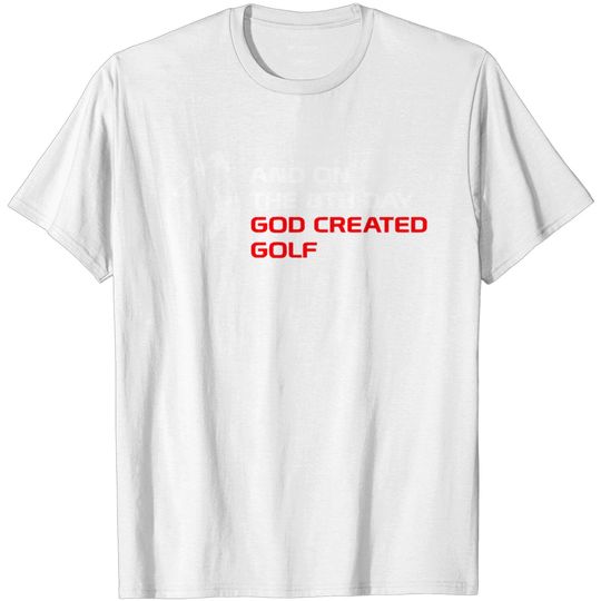 Discover Golfing Cotton T Shirt