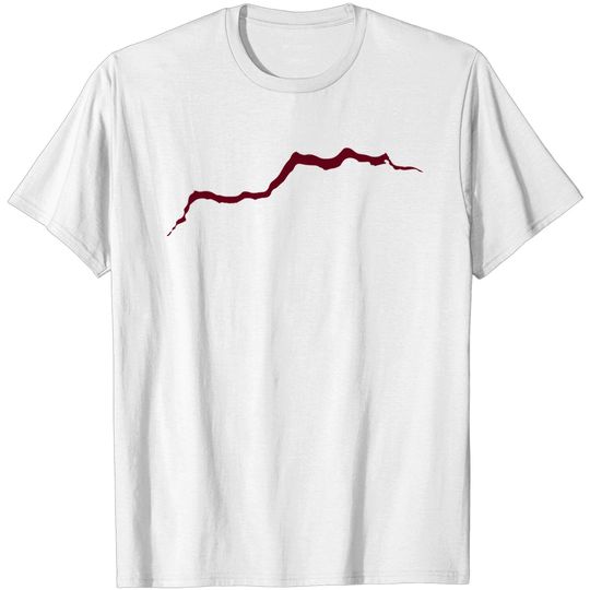 Discover Hole Crack Split T Shirt