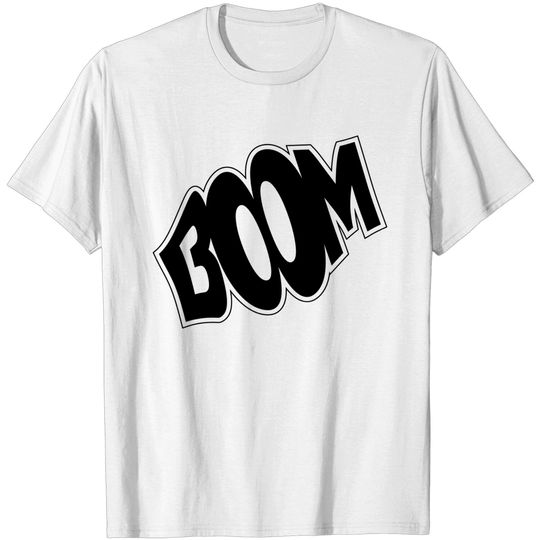 Discover Boom Onomatopoeia T Shirt
