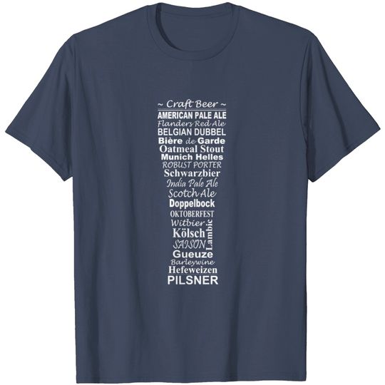 Discover Beer Glass T Shirt