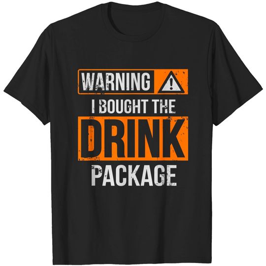 Discover Cruise Ship Caribbean Vacation Drink Package T-Shirt