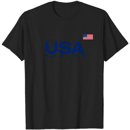 Discover USA Rowing Flag T Shirt