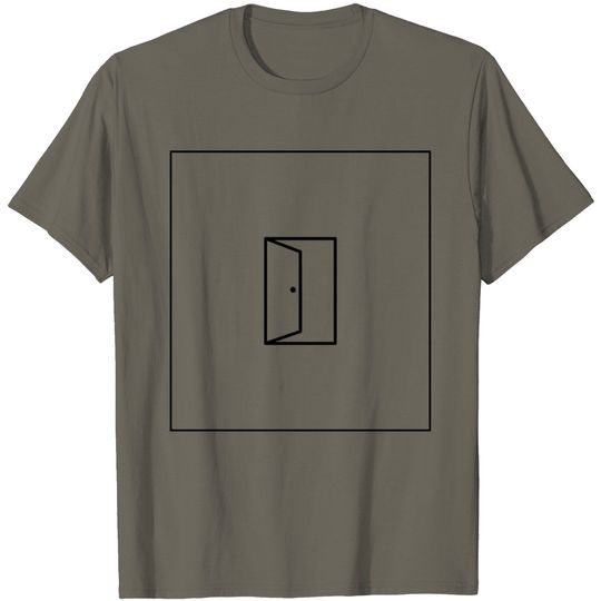Discover Open Door Outline T Shirt