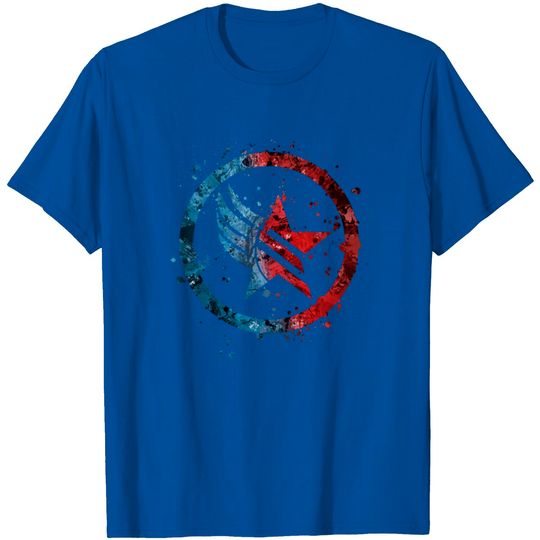 Discover Mass Effect RenegadeParagon Combo Splatter Classic T Shirt
