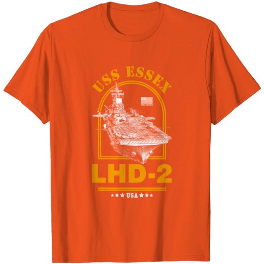 Discover LHD 2 USS Essex T Shirt