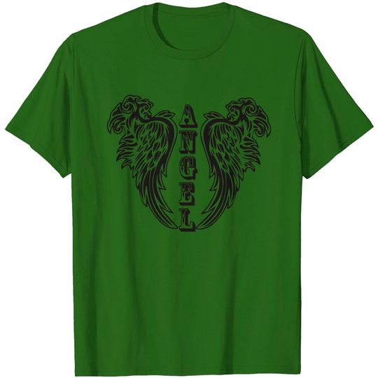 Discover Angel Wings Feathers Guardian Archangel Freedom T Shirt
