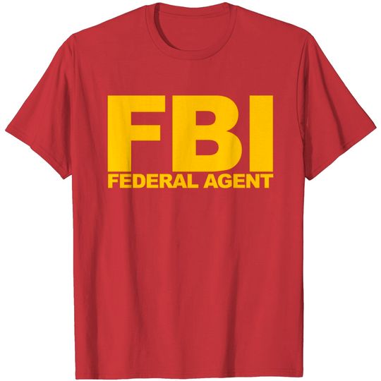 Discover Fbi Federal Agent T Shirt