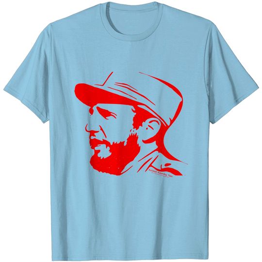Discover Fidel Castro In Red T Shirt