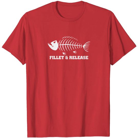 Discover Fillet And Release Fishing T Shirt