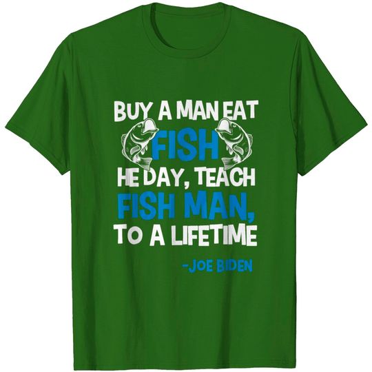 Discover Political Impeach Biden Buy A Man Eat Fish T Shirt
