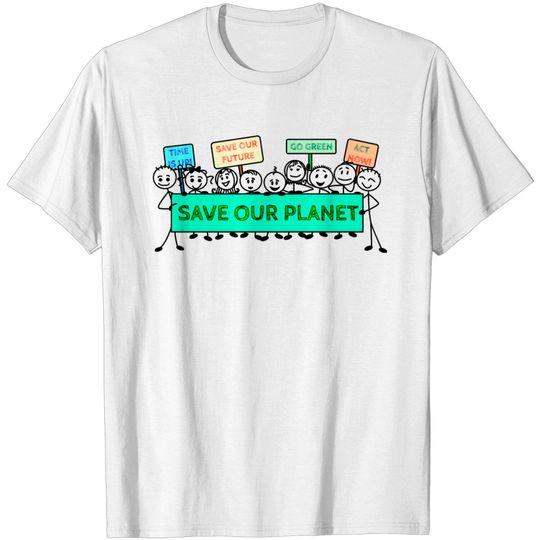 Discover Climate Strike Save Our Planet T Shirt