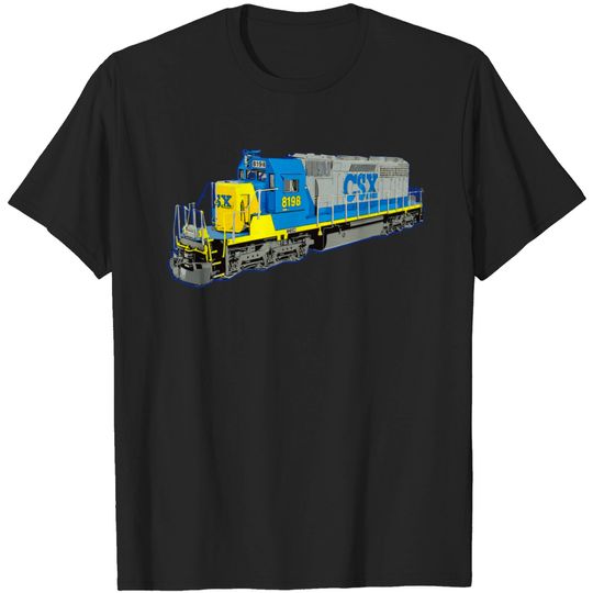 Discover Freight Train Csx Engine T Shirt