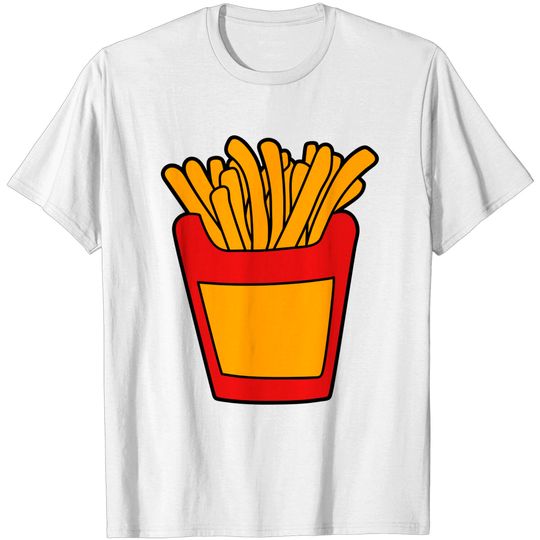 Discover French Fries Fast Food Delicious Food Hunger Snack T Shirt