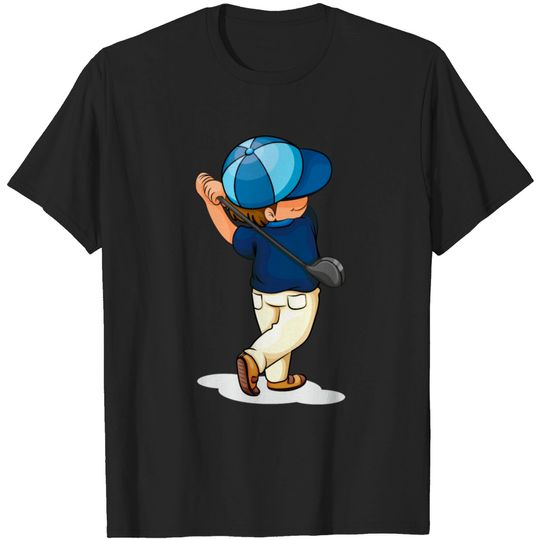 Discover Comic Golfer T Shirt