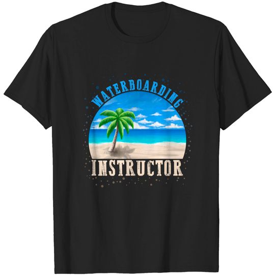 Discover Waterboarding Instructor Guantanamo Bay Torture T Shirt