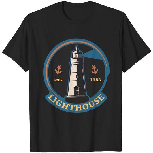 Discover Lighthouse Logo T Shirt