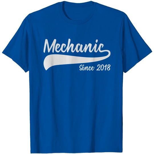 Discover Mechanic Since 2018 T Shirt