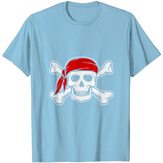 Discover Pirate Skull Head T-Shirt T Shirt