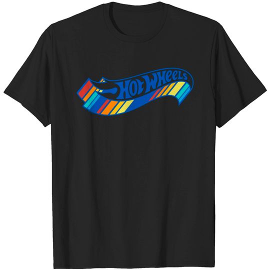Discover Hot Wheels Colorful Logo T Shirt