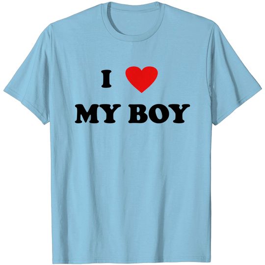 Discover I Heart MY BOY T Shirt