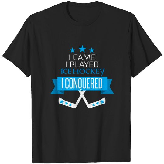 Discover Ice Hockey Win T Shirt