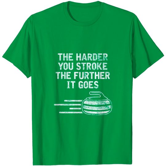 Discover Curling Winter Sports Stone Canada Ice Sports Gift T Shirt