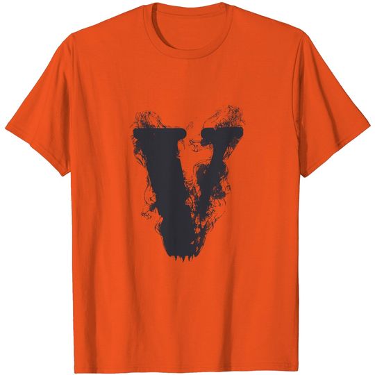 Discover Arnodefrance V Letter Print Tshirt Hip Hop Tee Shirt Cotton Short Sleeve Crew Neck Tee