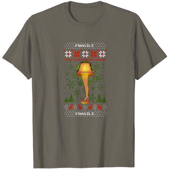 Discover Christmas Leg Lamp Ugly Christmas Sweater Story T Shirt