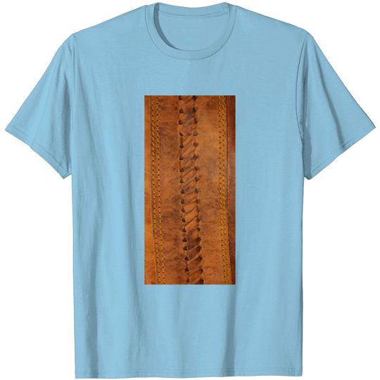 Discover Leather Texture T Shirt