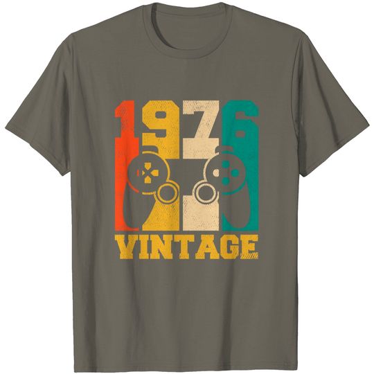 Discover 45 Years Old Vintage 1976 Video Game T Shirt