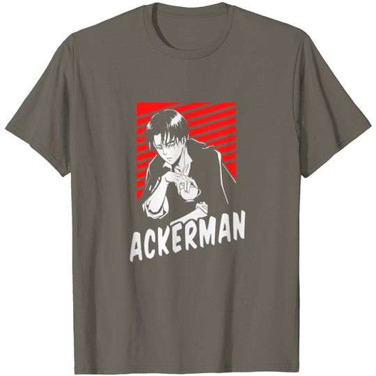 Discover Levi Ackerman Shingeki T Shirt
