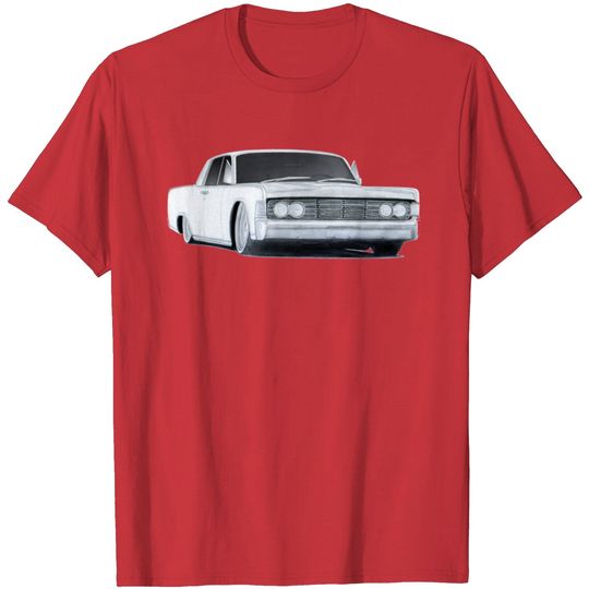 Discover 1965 Lincoln Continental Drawing T Shirt