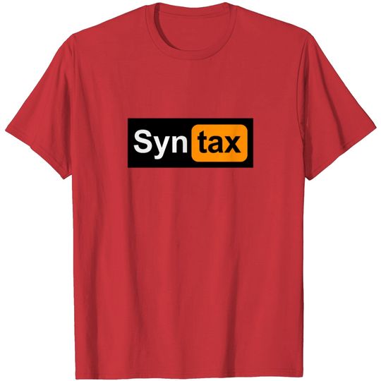 Discover Funny Linguist - Syntax T Shirt