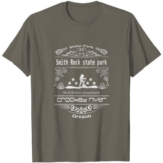 Discover Smith Rock State Park Oregon T Shirt
