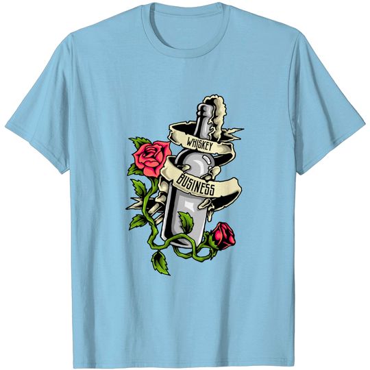 Discover Whisky Business Liquor Bottle Giftidea T Shirt