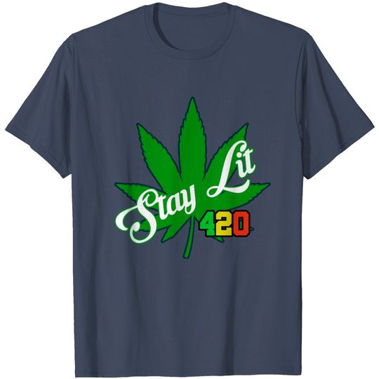 Discover Stay Lit 420 T Shirt