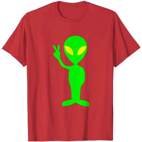 Discover Little Green Elien T Shirt