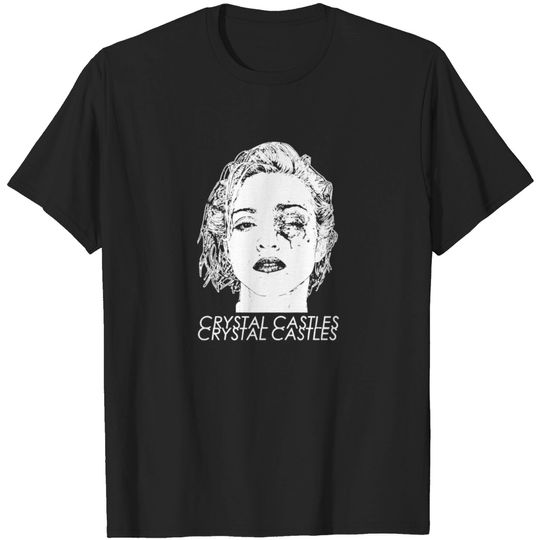 Discover Madonna Crystal Castles Q23 2018 T Shirt