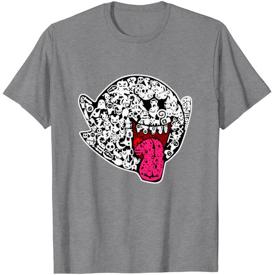 Discover Boo Mario Diseno Camisetas T Shirt